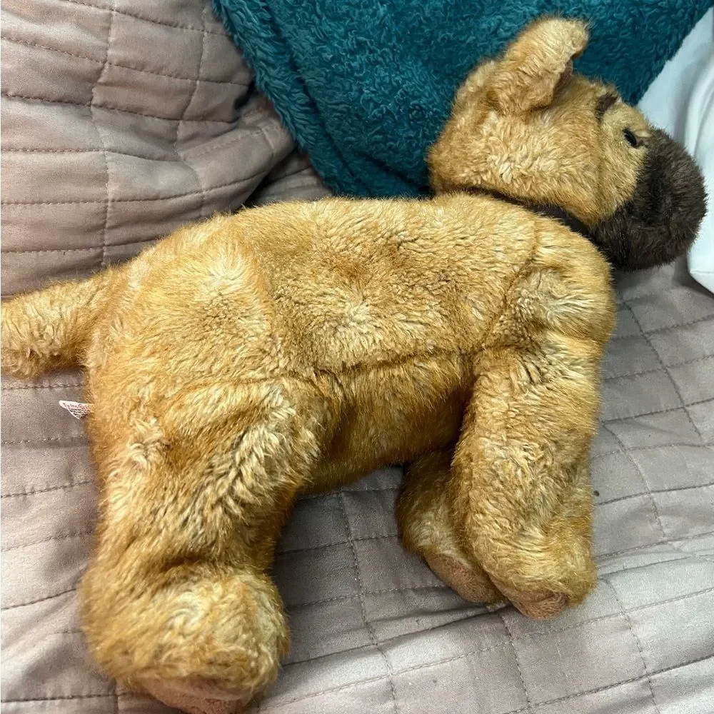 Vtg 2000 TY “Sheriff” German Shepherd Puppy Plush 90s Y2K Collectibles Kidscore